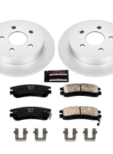 Power Stop Z17 Evolution Geomet Coated Brake Kit Rear Buick Century 2004-2005                                     - CRK1558 - Image 2