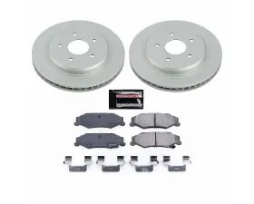 Power Stop Z17 Evolution Geomet Coated Brake Kit Rear Cadillac XLR 2004-2009