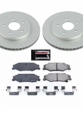 Power Stop Z17 Evolution Geomet Coated Brake Kit Rear Cadillac XLR 2004-2009                                     - CRK1563 - Image 2