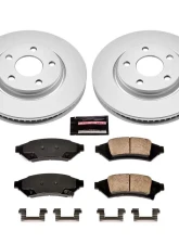 Power Stop Z17 Evolution Geomet Coated Brake Kit Front Pontiac Grand Prix 2004                                     - CRK1586 - Image 2