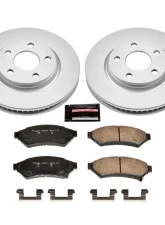 Power Stop Z17 Evolution Geomet Coated Brake Kit Front Buick Allure 2005-2009                                     - CRK1588 - Image 2