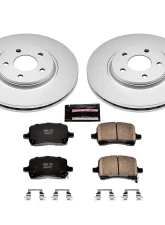 Power Stop Z17 Evolution Geomet Coated Brake Kit Front Chevrolet Cobalt 2005-2006                                     - CRK1610 - Image 2