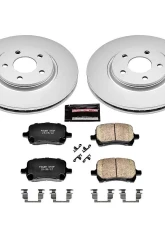 Power Stop Z17 Evolution Geomet Coated Brake Kit Front Chevrolet Cobalt 2007                                     - CRK1614 - Image 2
