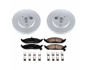 Power Stop Z17 Evolution Geomet Coated Brake Kit Front Chrysler Cirrus 1995-2000