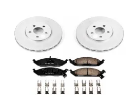 Power Stop Z17 Evolution Geomet Coated Brake Kit Front Chrysler Cirrus 1995-2000