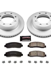 Power Stop Z17 Evolution Geomet Coated Brake Kit Front Ford F-250 Super Duty 2005-2008                                     - CRK1781 - Image 2