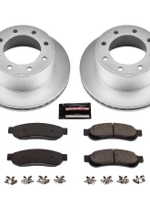 Power Stop Z17 Evolution Geomet Coated Brake Kit Rear Ford F-250 Super Duty 2007-2010                                     - CRK1798 - Image 2