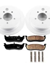 Power Stop Z17 Evolution Geomet Coated Brake Kit Rear Ford Expedition 1997-2000                                     - CRK1872 - Image 2