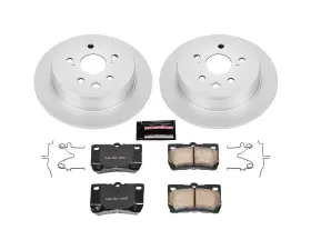 Power Stop Z17 Evolution Geomet Coated Brake Kit Rear Lexus IS250 2006-2013