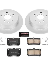 Power Stop Z17 Evolution Geomet Coated Brake Kit Rear Lexus IS250 2006-2013                                     - CRK195 - Image 2