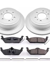 Power Stop Z17 Evolution Geomet Coated Brake Kit Rear Ford F-150 2004-2011                                     - CRK1950 - Image 2