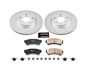 Power Stop Z17 Evolution Geomet Coated Brake Kit Front Ford Fusion 2006-2012