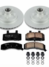 Power Stop Z17 Evolution Geomet Coated Brake Kit Front Chevrolet Tahoe 1998-2000                                     - CRK1991 - Image 2
