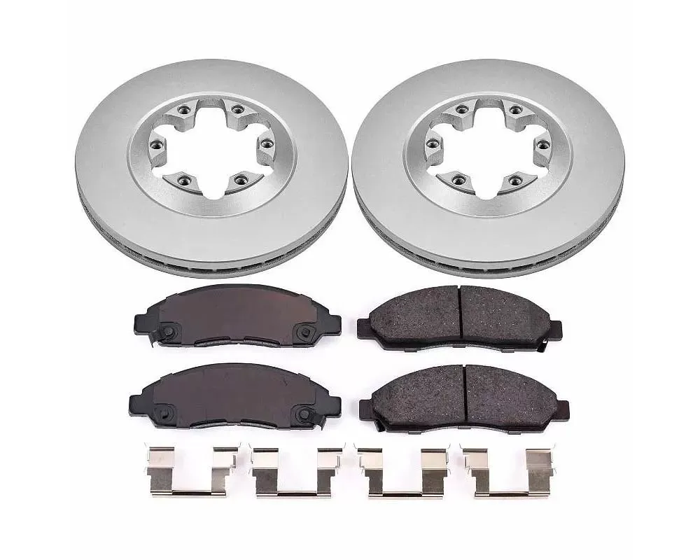 Power Stop Z17 Evolution Geomet Coated Brake Kit Front Chevrolet Colorado 2004-2008 - CRK2066