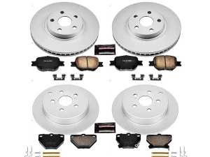 Power Stop Z17 Evolution Geomet Coated Brake Kit Front & Rear Toyota Celica 2000-2005 - CRK2314 - Image 2