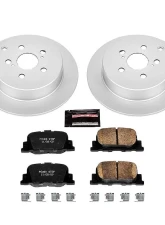Power Stop Z17 Evolution Geomet Coated Brake Kit Rear Scion tC 2005-2010                                     - CRK2319 - Image 2