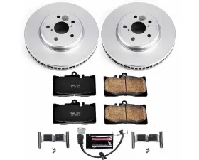 Power Stop Z17 Evolution Geomet Coated Brake Kit Front Lexus LS430 2001-2006