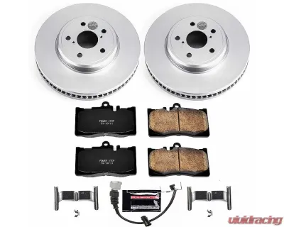 Power Stop Z17 Evolution Geomet Coated Brake Kit Front Lexus LS430 2001-2006 - CRK2327