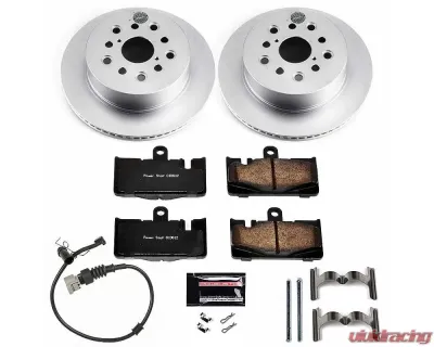 Power Stop Z17 Evolution Geomet Coated Brake Kit Rear Lexus LS430 2001-2006 - CRK2329