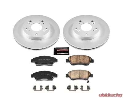 Power Stop Z17 Evolution Geomet Coated Brake Kit Front Acura RSX 2002-2006 - CRK2386
