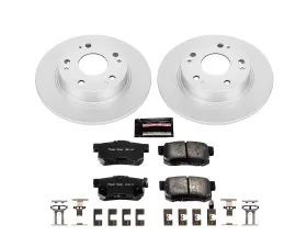 Power Stop Z17 Evolution Geomet Coated Brake Kit Rear Acura TSX 2004-2008