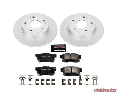 Power Stop Z17 Evolution Geomet Coated Brake Kit Rear Acura TSX 2004-2008 - CRK2391