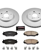 Power Stop Z17 Evolution Geomet Coated Brake Kit Front Lexus IS250 2006-2015                                     - CRK2406 - Image 2