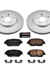 Power Stop Z17 Evolution Geomet Coated Brake Kit Front Toyota Camry 2002                                     - CRK2414 - Image 2