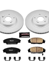 Power Stop Z17 Evolution Geomet Coated Brake Kit Front Acura RSX 2002-2006                                     - CRK2439 - Image 2