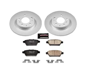 Power Stop Z17 Evolution Geomet Coated Brake Kit Rear Ford Fusion 2006-2012