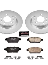 Power Stop Z17 Evolution Geomet Coated Brake Kit Rear Ford Fusion 2006-2012                                     - CRK2450 - Image 2