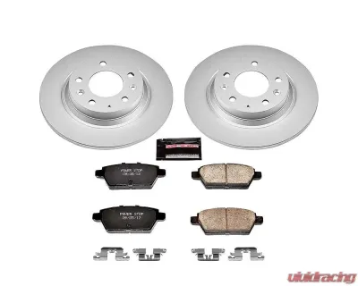 Power Stop Z17 Evolution Geomet Coated Brake Kit Rear Ford Fusion 2006-2012 - CRK2450