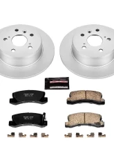 Power Stop Z17 Evolution Geomet Coated Brake Kit Rear Lexus ES300 1992-1996                                     - CRK2564 - Image 2