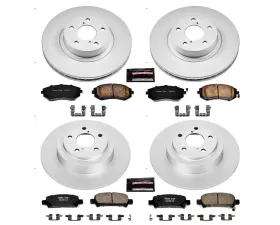Power Stop Z17 Evolution Geomet Coated Brake Kit Front & Rear Subaru Legacy 2002-2004
