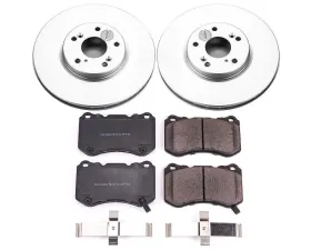 Power Stop Z17 Evolution Geomet Coated Brake Kit Front Acura TL 2004-2008