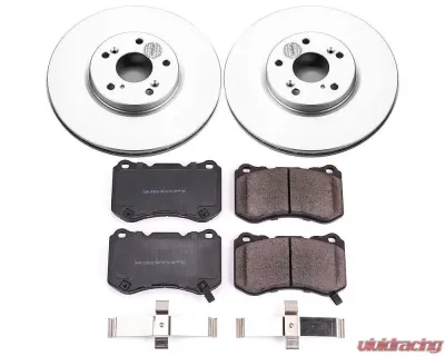 Power Stop Z17 Evolution Geomet Coated Brake Kit Front Acura TL 2004-2008 - CRK3029