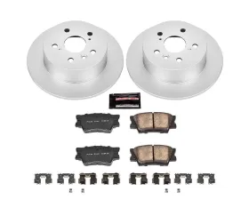 Power Stop Z17 Evolution Geomet Coated Brake Kit Rear Lexus ES350 2007-2012