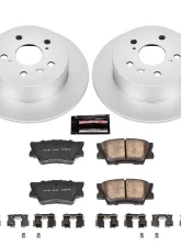 Power Stop Z17 Evolution Geomet Coated Brake Kit Rear Lexus ES350 2007-2012                                     - CRK3068 - Image 2