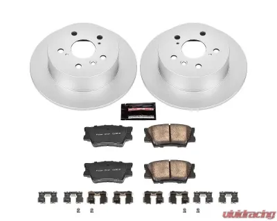 Power Stop Z17 Evolution Geomet Coated Brake Kit Rear Lexus ES350 2007-2012 - CRK3068