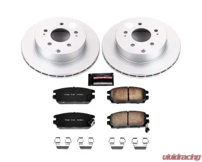 Power Stop Z17 Evolution Geomet Coated Brake Kit Rear Mitsubishi Eclipse 2006-2012 - CRK3079