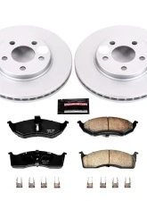 Power Stop Z17 Evolution Geomet Coated Brake Kit Front Dodge Neon 2000-2005                                     - CRK3143 - Image 2
