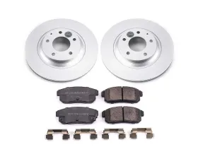 Power Stop Z17 Evolution Geomet Coated Brake Kit Rear Mazda RX-8 2004-2011