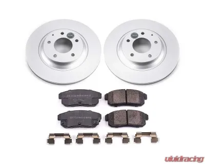 Power Stop Z17 Evolution Geomet Coated Brake Kit Rear Mazda RX-8 2004-2011 - CRK3146