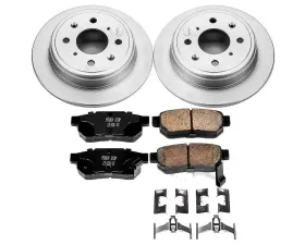 Power Stop Z17 Evolution Geomet Coated Brake Kit Rear Acura Integra 1990-2001