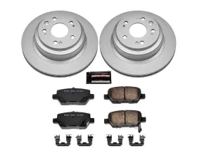 Power Stop Z17 Evolution Geomet Coated Brake Kit Rear Acura RL 2005-2012