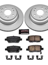 Power Stop Z17 Evolution Geomet Coated Brake Kit Rear Acura RL 2005-2012                                     - CRK4605 - Image 2