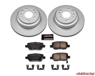 Power Stop Z17 Evolution Geomet Coated Brake Kit Rear Acura RL 2005-2012 - CRK4605