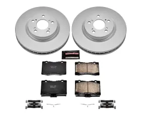 Power Stop Z17 Evolution Geomet Coated Brake Kit Front Acura RL 2005-2012