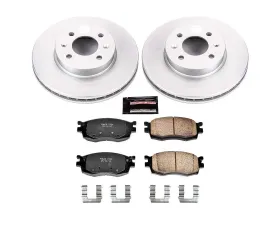 Power Stop Z17 Evolution Geomet Coated Brake Kit Front Hyundai Accent 2006-2011