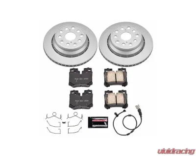 Power Stop Z17 Evolution Geomet Coated Brake Kit Rear Lexus LS460 2007-2009 - CRK4689